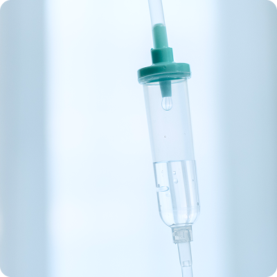 点滴治療の実施